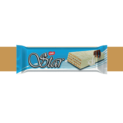 OSLO STAR MILK COATED MILKY CREAM WAFER